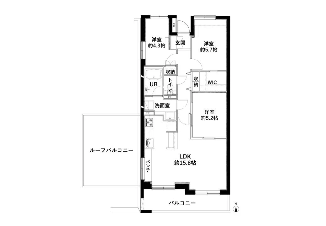 蓮根城北公園パークホームズ